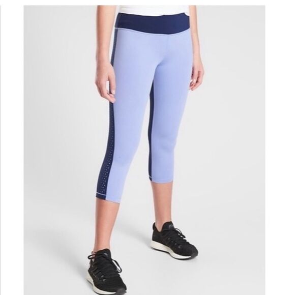 ATHLETA GIRLS Medium Spring It‎ On Capri Leggings - Picture 2 of 7